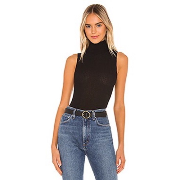 Free People Tops - Free People Take On The Turtle Bodysuit Black NWT